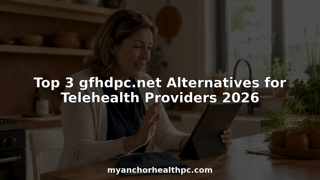 Top 3 gfhdpc.net Alternatives for Telehealth Providers 2026