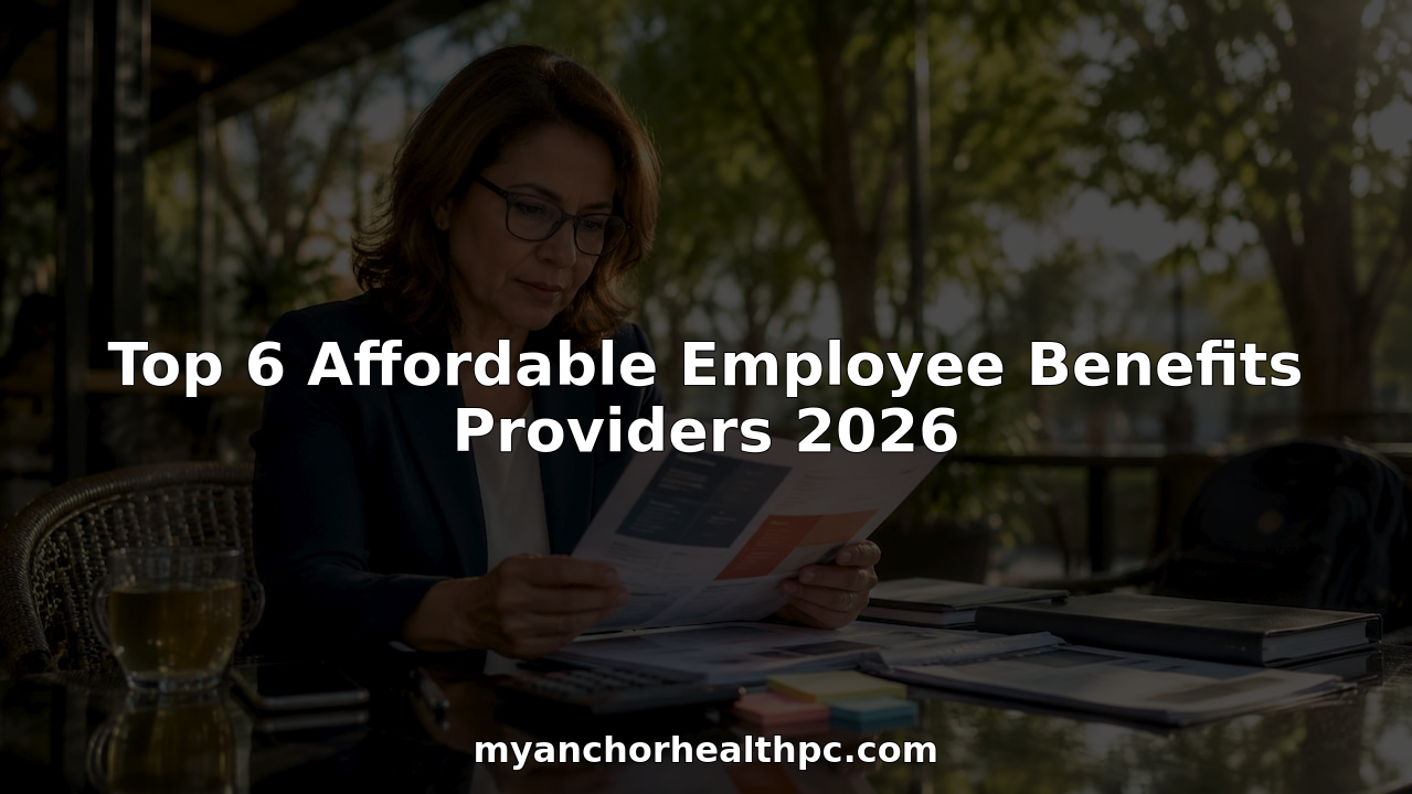Top 6 Affordable Employee Benefits Providers 2026